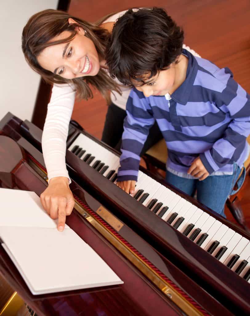 Traditional Piano Lesson