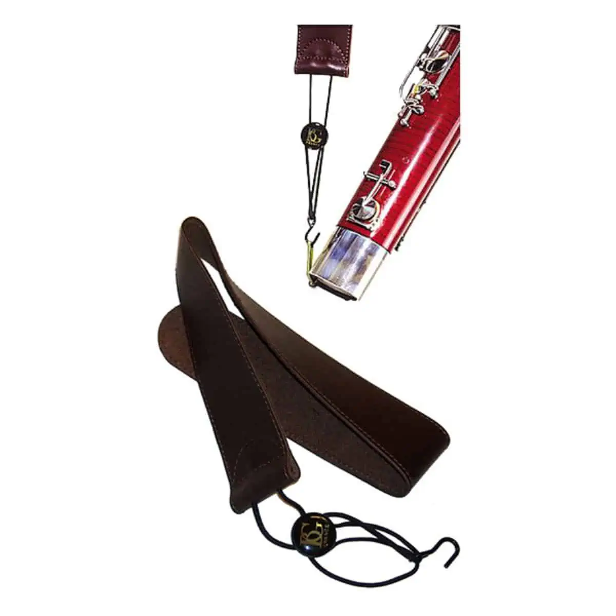 BG B05 Bassoon Leather Seat Strap