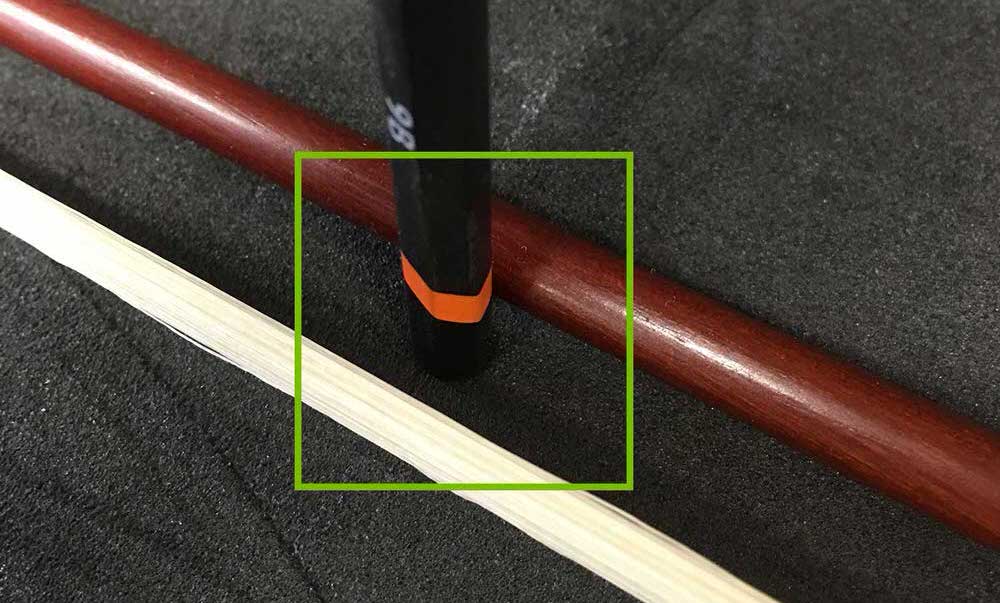 Violin bow tension Violin bow tension