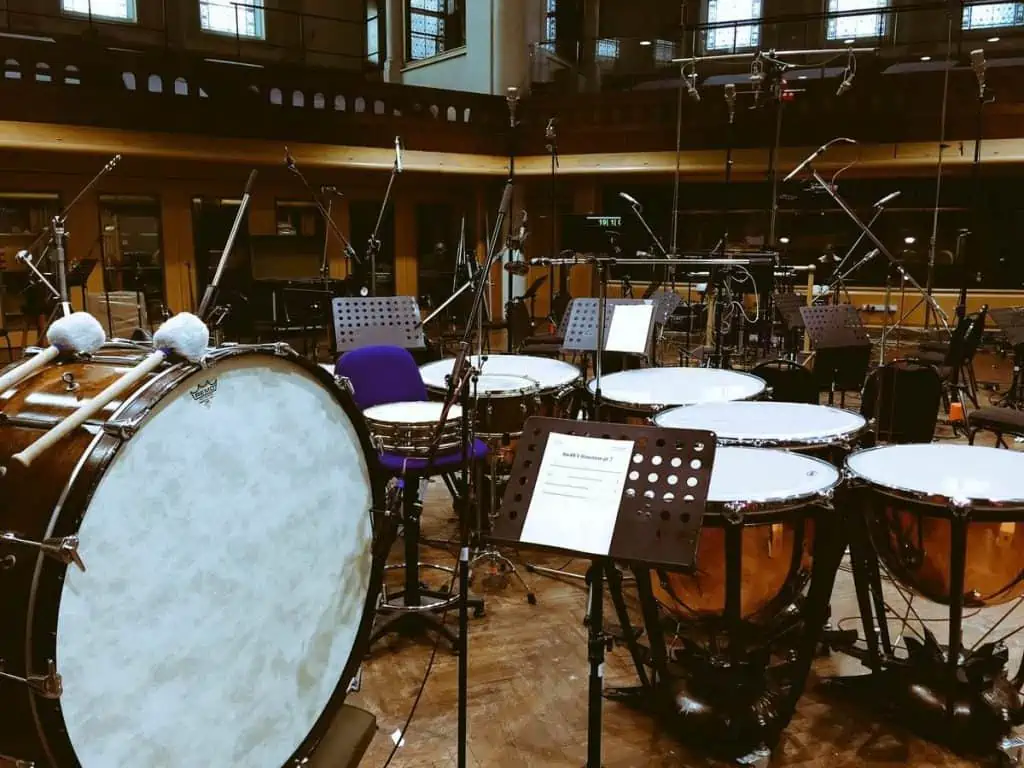 Timpani and Bass Drum