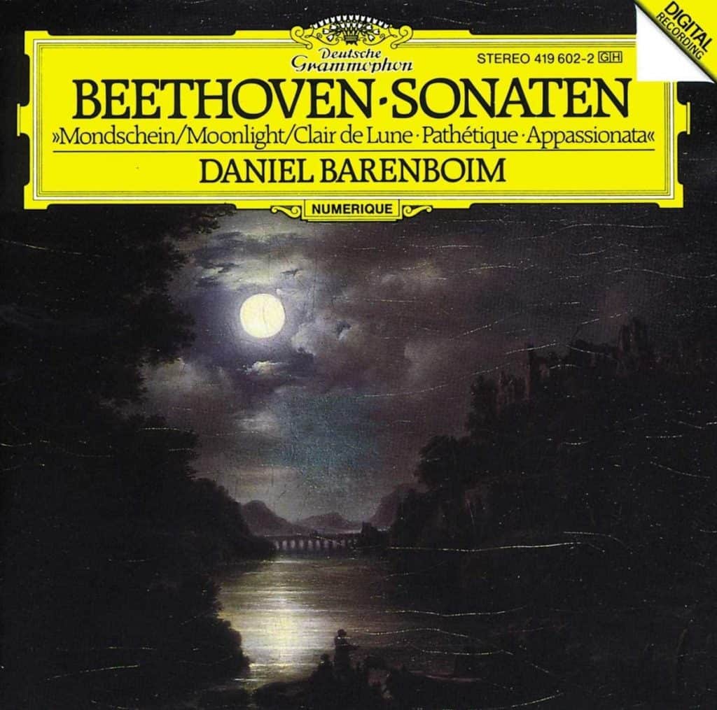 Daniel Barenboim: Piano Sonatas Nos.8 “Moonlight” Appassionata” &Amp; Pathtique”