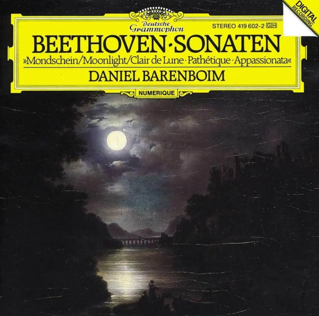Daniel Barenboim: Piano Sonatas Nos.8 “Moonlight” Appassionata” & Pathtique”