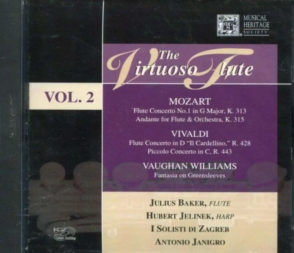 Julius Baker The Virtuoso Flute Vol 2