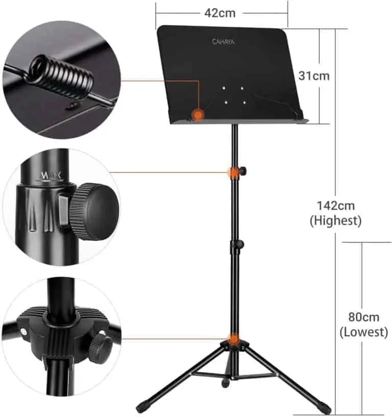 CAHAYA PORTABLE MUSIC STAND Review