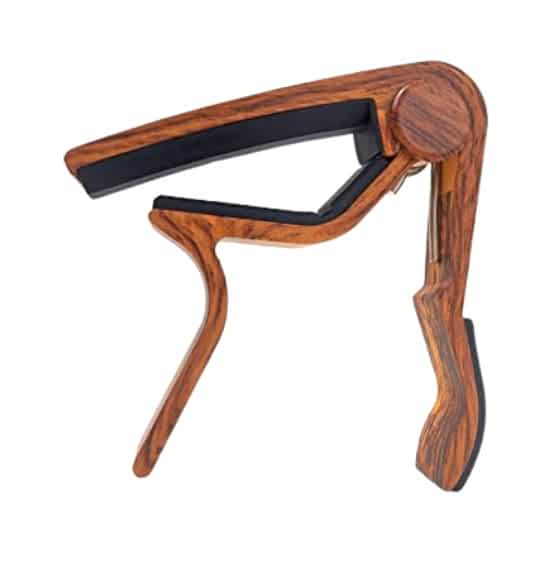 Wingo Guitar Capo For 6-String Acoustic Electric Steel Guitars, Rosewood Review