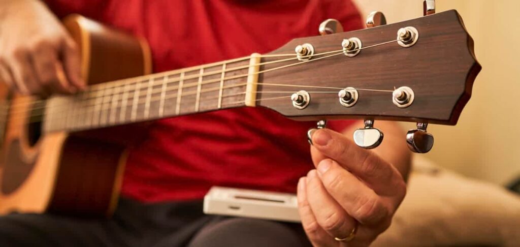 How To Tune Your Acoustic Guitar Using Harmonics