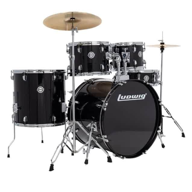 Ludwig Accent 22'' Drive 5Pc Drum Kit, Black Sparkle Review