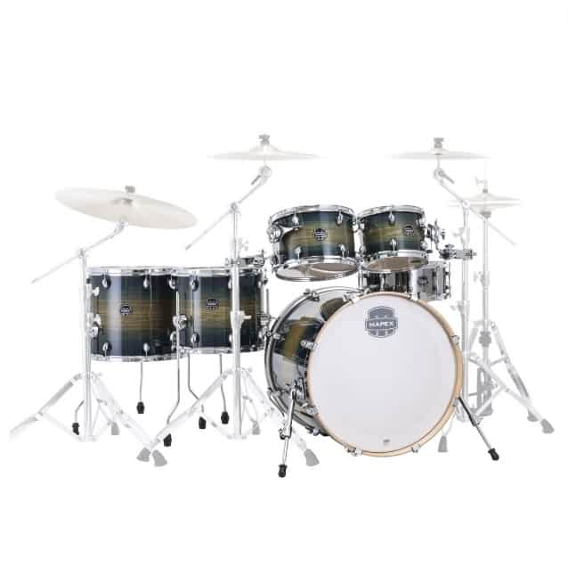 Mapex Armory 22&Quot; La Fusion 6Pc Shell Pack With Bags, Rainforest Burst Review