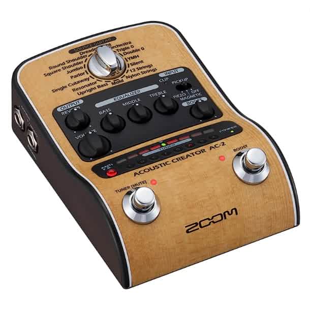 Zoom Ac-2 Acoustic Creator Pedal Review