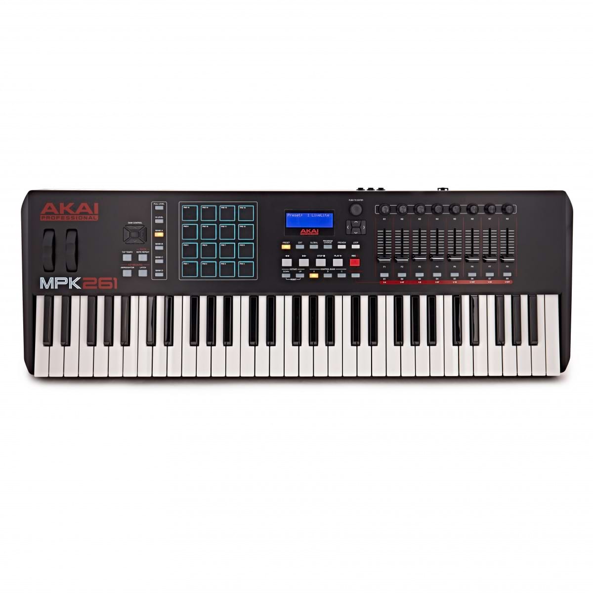 Akai Professional Mpk261 Midi Keyboard Controller Review 1