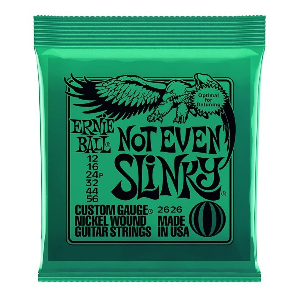 Ernie Ball Not Even Slinky 2626 Nickel Guitar Strings 12 56 Review 1