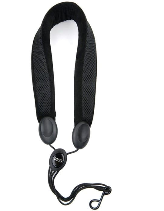 Rico Padded Saxophone Strap, Black