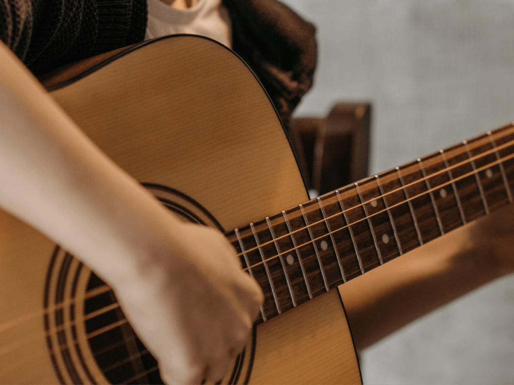 Six-String Acoustic Guitars Player