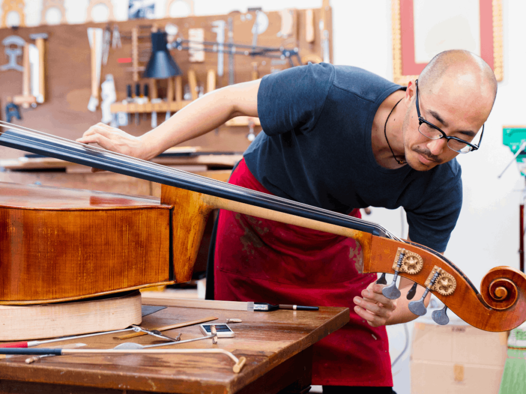 Tuning A Double Bass