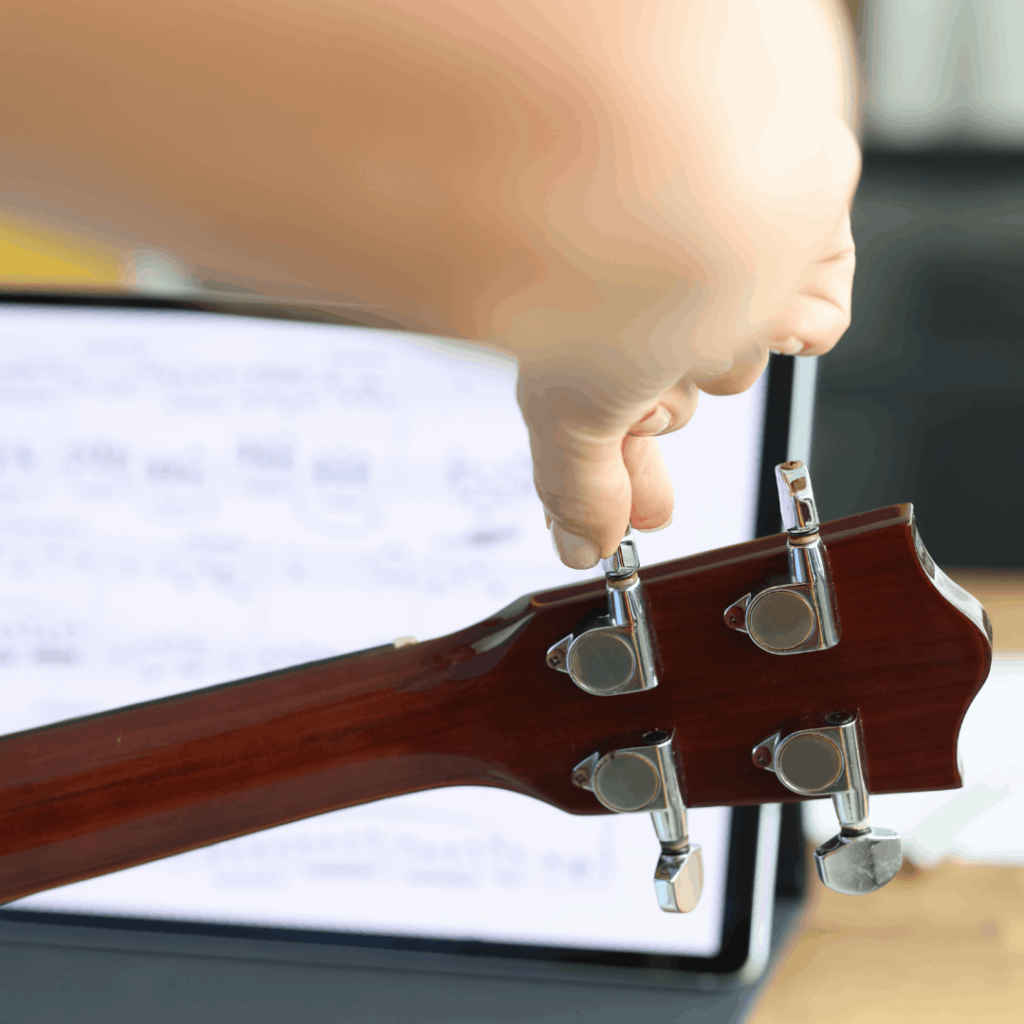 Unwinding Guitar Strings