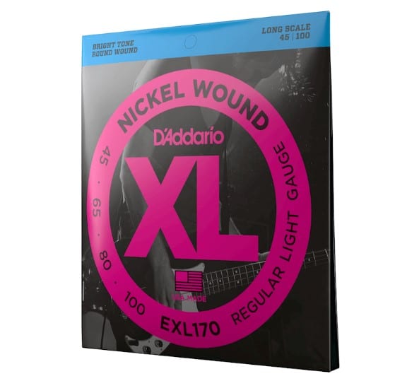 D'Addario Exl170 Nickel Wound Bass Strings