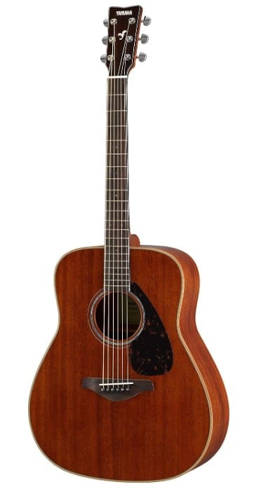 Best Acoustic Guitar For Intermediate Players - The Ultimate List (2025) Yamaha Fg850 All Mahogany Acoustic Guitar, Natural