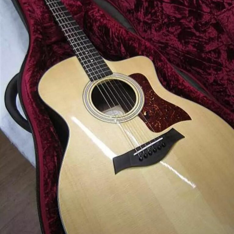 Taylor 214Ce-N Nylon String Electro Acoustic Image Taken By Teds-List