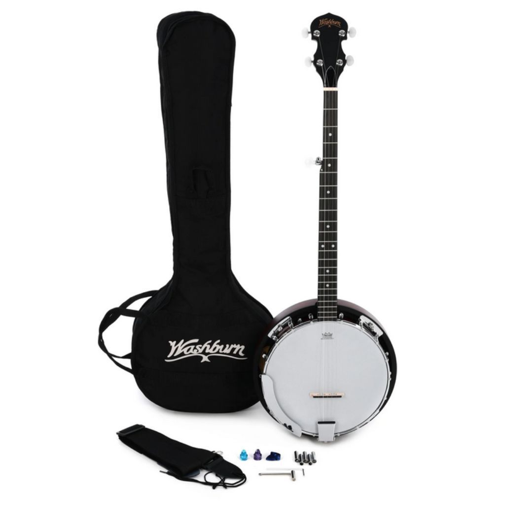 Is Banjo Hard To Learn? My Honest Opinion For Beginners Washburn Americana B8-Pack Banjo Pack Review