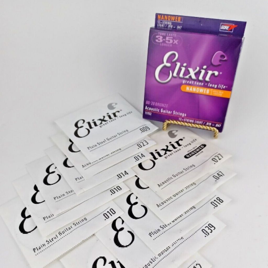 Gift For Guitarist: Perfect Picks They'Ll Love Elixir Strings 80/20 Nanoweb Coated Strings Image Taken By Teds-List