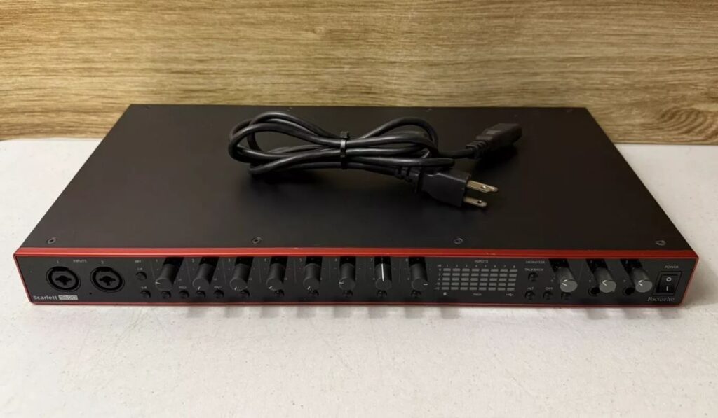 Focusrite Scarlett 18I20 (3Rd Gen) Image Taken By Teds-List
