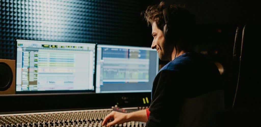 Pro Tools Interface: Master Your Audio Setup Effortlessly A Music Producer Utilizing Pro Tools Interface