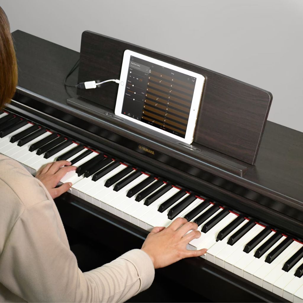 Psr Ew300 Yamaha: The Ultimate Guide To Yamaha'S 76-Key Portable Keyboard A Yamaha Product Image Showing Sa Smart App While Playing A Piano