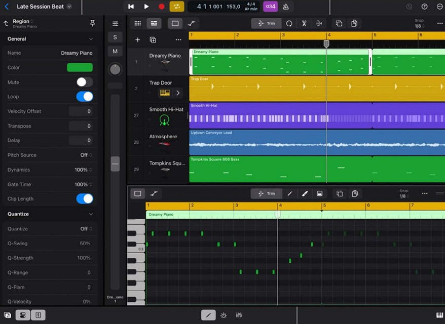 Logic Pro Controls