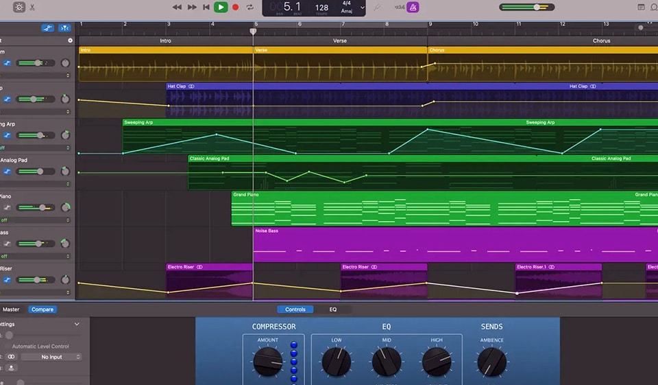 Interface For Garageband: Elevate Your Audio Production Experience Layering Tracks And Looping In Garageband