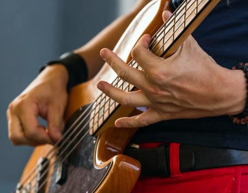 Man Playing Guitar