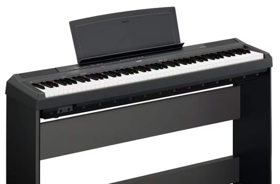 Yamaha P115B Digital Piano: In-Depth Review, Features &Amp; Buyer’s Guide Yamaha P115B Black Side View