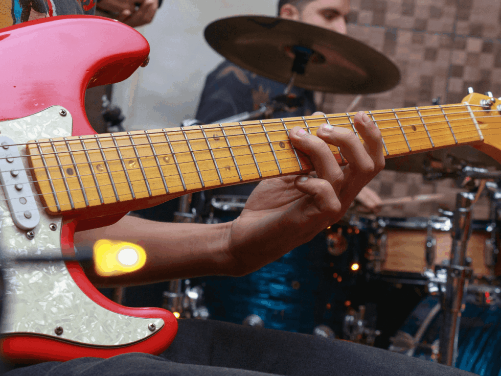 Electric Guitar Player