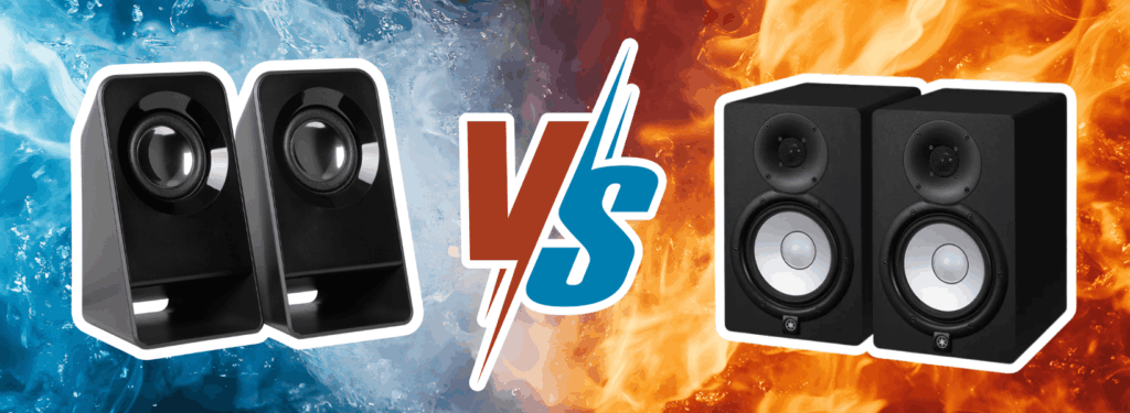 Computer Speakers Vs Studio Monitors: Finding Your Perfect Sound Computer Speaker Vs Studio Monitors