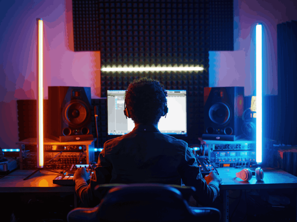Computer Speakers Vs Studio Monitors: Finding Your Perfect Sound Man Listening To Music