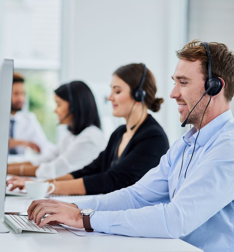 A Global Support Team Catering Customer Concerns