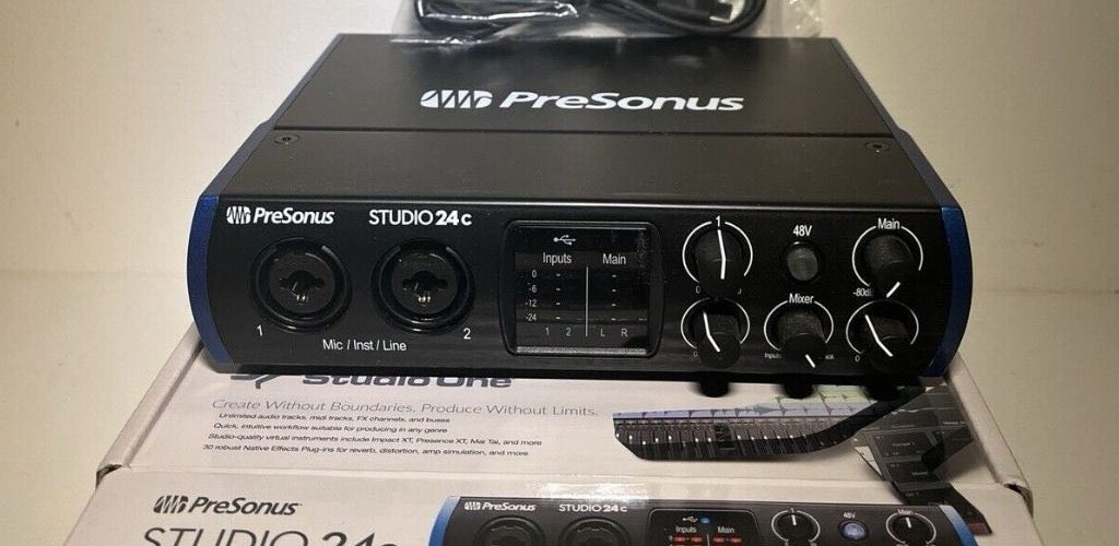 Presonus Studio 24C Image Taken By Teds-List